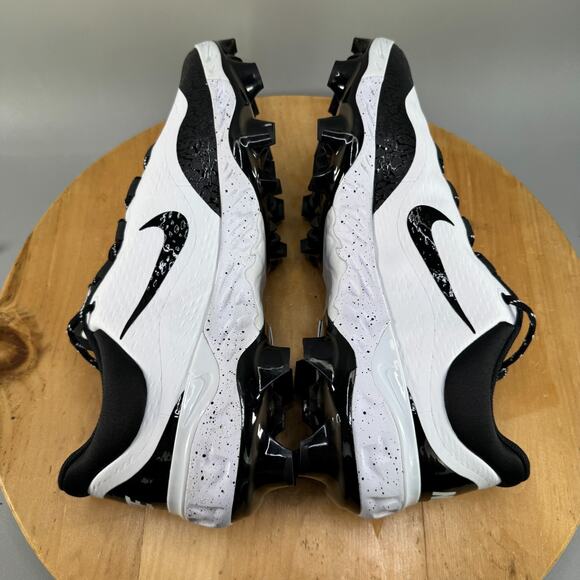Nike Alpha Huarache Elite 4 Low MCS Men Size 14 Baseball Cleats White FD6255-108 - Picture 6 of 9